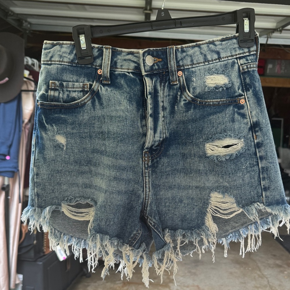 Wild Fable Distressed Blue Jean Shorts